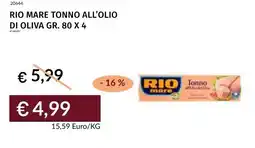 Prezzemolo e Vitale Rio mare tonno all'olio di oliva offerta