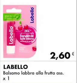 Iper Tosano LABELLO Balsamo labbra alla frutta ass. offerta