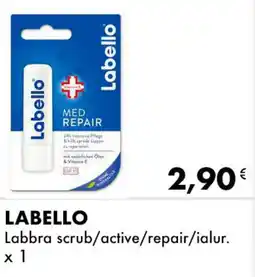 Iper Tosano LABELLO Labbra scrub/active/repair/ialur. offerta