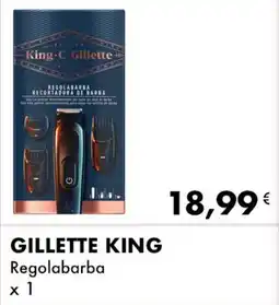 Iper Tosano GILLETTE KING Regolabarba offerta