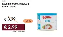 Prezzemolo e Vitale Bauer brodo granulare pesce offerta