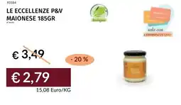 Prezzemolo e Vitale Le eccellenze p&v maionese offerta