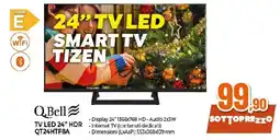 Ipercoop Q.Bell TV LED 24" HDR QT24HTF8A offerta