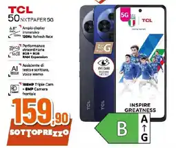 Ipercoop TCL 50NXTPAPER 5G offerta