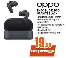 Ipercoop Oppo enco buds2 pro granite black offerta