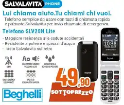 Ipercoop Beghelli Telefono SLV20N Lite offerta