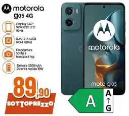 Ipercoop motorola go 4G offerta