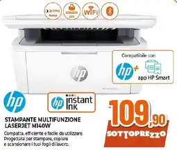 Ipercoop hp STAMPANTE MULTIFUNZIONE LASERJET M140W offerta