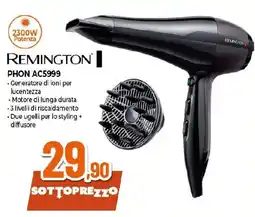 Ipercoop REMINGTON PHON AC5999 offerta