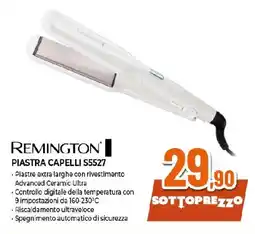 Ipercoop REMINGTON PIASTRA CAPELLI S5527 offerta