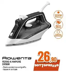 Ipercoop Rowenta FERRO A VAPORE DX1530 offerta