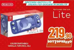 Ipercoop Nintendo Switch Lite offerta