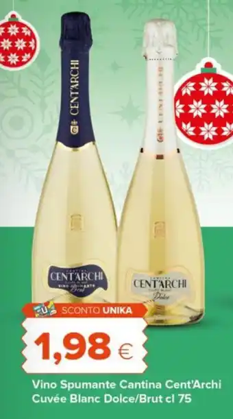 Vino Spumante Cantina Cent'Archi Cuvée Blanc Dolce/Brut