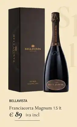 Prezzemolo e Vitale BELLAVISTA Franciacorta Magnum offerta