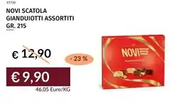 Prezzemolo e Vitale Novi scatola gianduiotti offerta