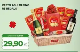 Tigre Cesto aghi di pino re regalo offerta