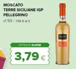 Tigre Moscato terre siciliane igp pellegrino offerta