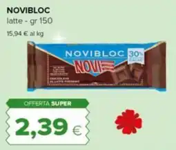 Tigre NOVIBLOC latte offerta