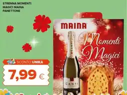 Tigre Strenna momenti magici maina panettone offerta