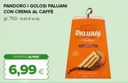 Tigre Pandoro i golosi paluani con crema al caffè offerta
