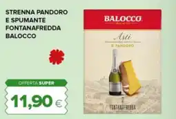 Tigre Strenna pandoro e spumante fontanafredda BALOCCO offerta