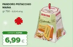 Tigre Pandoro pistacchio MAINA offerta