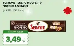 Tigre Torrone tenero ricoperto nocciola SEBASTE offerta