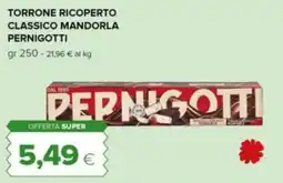 Tigre Torrone ricoperto classico mandorla pernigotti offerta