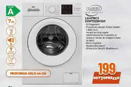 Extracoop DAVA LAVATRICE DSW71225M18A1 offerta
