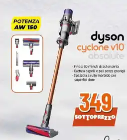Extracoop dyson cyclone v10 absolute offerta
