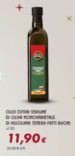 Tigre Olio extra vergine di oliva monovarietale di ascolana tenera FATTI BUONI offerta