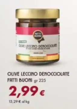 Tigre Olive leccino denocciolate FATTI BUONI offerta
