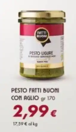 Tigre Pesto fatti buoni con aglio offerta
