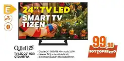 Extracoop Q.Bell TV LED 24" HDR QT24HTF8A offerta