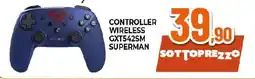 Extracoop GAMINGXTrust. CONTROLLER WIRELESS GXT542SM SUPERMAN offerta