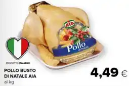 Tigre Pollo busto di natale AIA offerta