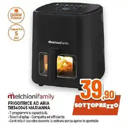 Extracoop melchionifamily FRIGGITRICE AD ARIA 118340045 MARIANNA offerta