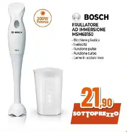 Extracoop BOSCH FRULLATORE AD IMMERSIONE MSM6B150 offerta