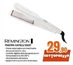 Extracoop REMINGTON PIASTRA CAPELLI S5527 offerta