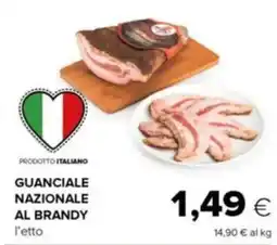 Tigre Guanciale nazionale al brandy offerta