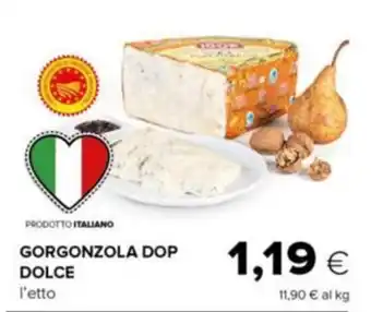 Tigre Gorgonzola dop dolce offerta