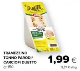 Tigre Tramezzino tonno parodi/ carciofi duetto offerta
