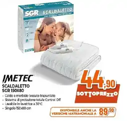 Extracoop IMETEC SCALDALETTO SGR 150X80 offerta