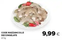 Tigre Code mazzancolle decongelate offerta