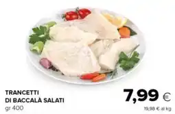Tigre Trancetti di baccalà salati offerta