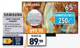Unieuro Samsung smart TV neo qled offerta