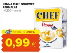 Tigre Panna chef gourmet PARMALAT offerta
