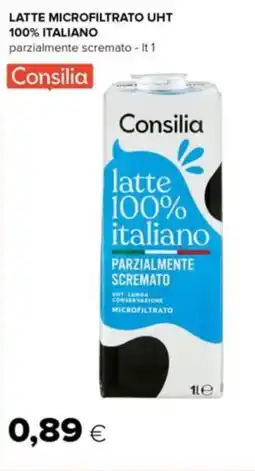 Tigre Consilia latte microfiltrato uht 100% italiano offerta