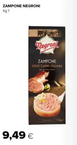 Tigre Zampone NEGRONI offerta
