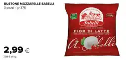 Tigre Bustone mozzarelle SABELLI offerta